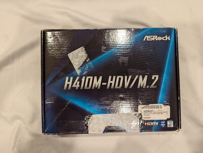 ASRock H410M-HVS/H410M-HDV Intel h410 LGA1200 DDR4 HDMI mATX Motherboard