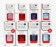 NEW Large Big /Small Bottle CND Shellac Gel Polish Color Base Top Pick Size