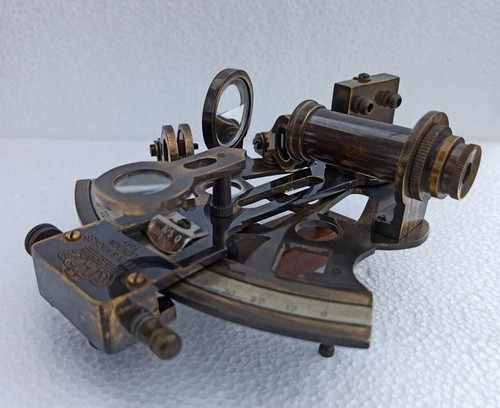 5 inch Marine Sextant Antique Brass Working Collectible Vintage Nautical Ship  - Bild 9 von 10