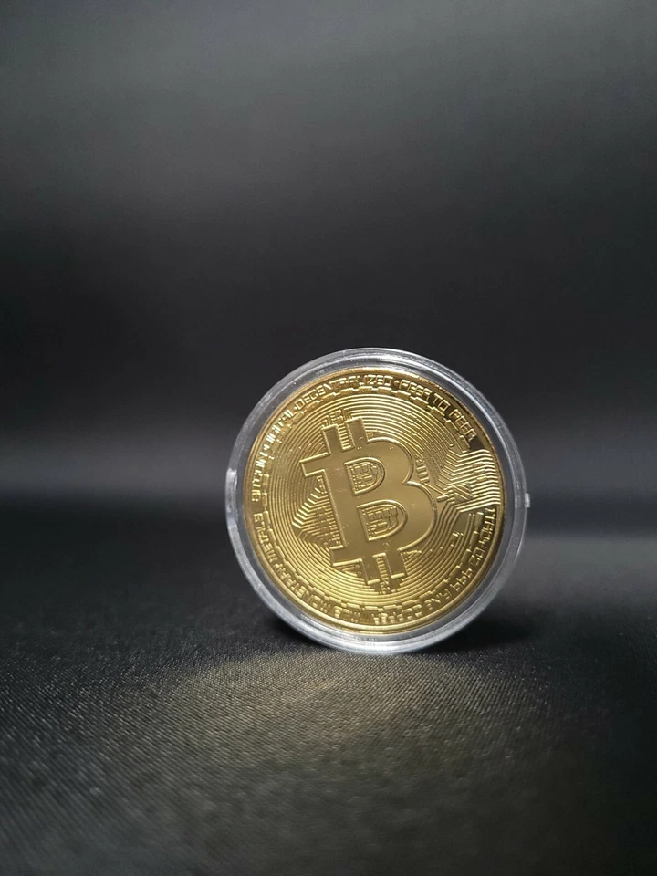 15stk. BITCOIN Kryptomünze Gold Neu - Bild 4 von 4