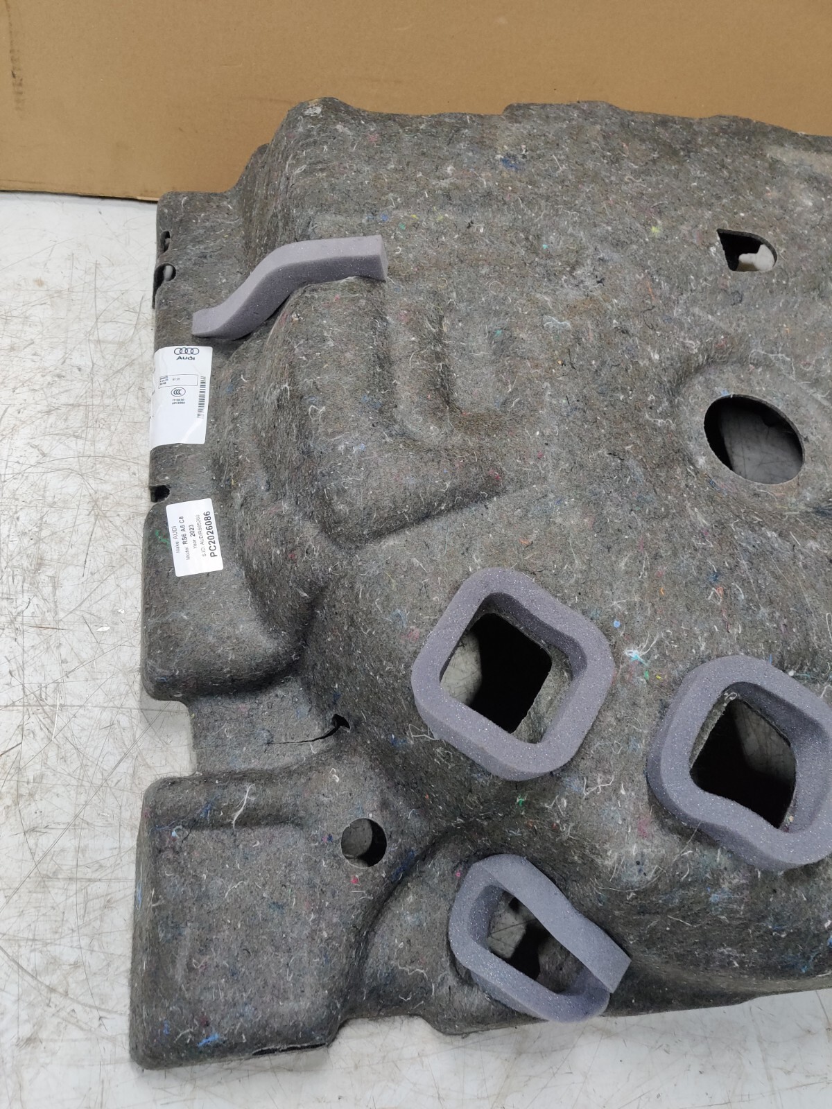 AUDI A6 RS6 C8 2020-2023 SPARE WHEEL WELL 4K9863697H | eBay