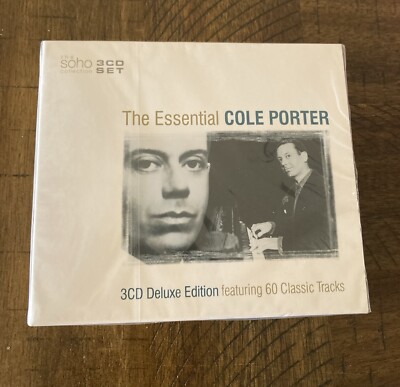 The Essential Cole Porter CD Set of 3; 60 Tracks Featuring Various Artists-New