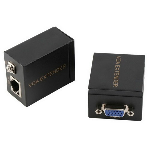 VGA Over Network Cable Adapter Extender Repeater RJ45 Cat5e Cat6 60M 1080P - Picture 2 of 8