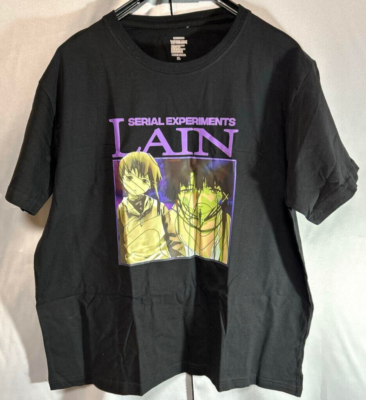Japanese anime Serial Experiments Lain t-shirt size XL 04 | eBay