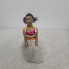Vintage Lovely Hula Doll Aloha Hawaii White Skirt. Circa 1970s