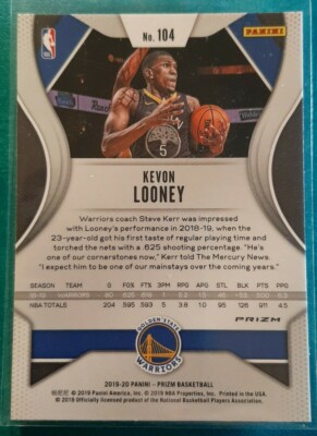 その他 Kevon Looney Select Hyper Prizm Auto 2019-20 PANINI PRIZM PRIZMS HYPER KEVON LOONEY #104 GOLDEN