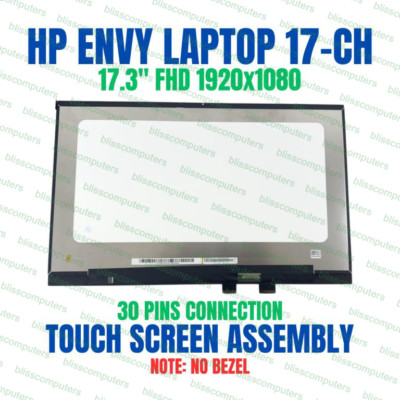 Écran Tactile LCD 17,3 Pouces Pour HP Envy 17CH – Remplacement, FHD, Tactile, Garantie 3 Mois