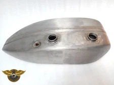 Custom Fuel Oil Gas Tank & Caps For Indian Scout 1927-1928, Soldered Tin Plated