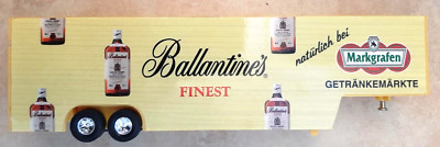 Ballantines Finest Markgrafen 9'' long loose truck hauler diecast made the treck