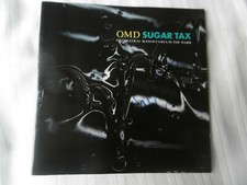 Andy McCluskey autograph signed CD booklet "OMD - sugar tax"