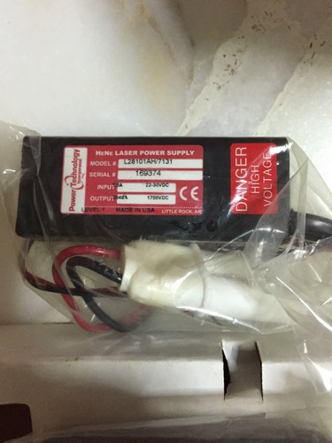 Power Technology L28101AH/7131 HeNe Laser Netzteil