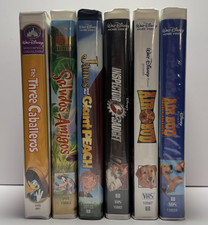 Lot Of 6 Disney VHS Movies Masterpiece Collection Special Edition