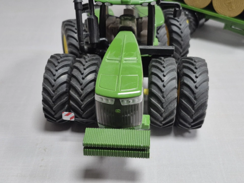 Tracteur Miniature 1/32 Siku John Deere Avec Remorque (Manque Des Pièces) - Photo 2/4