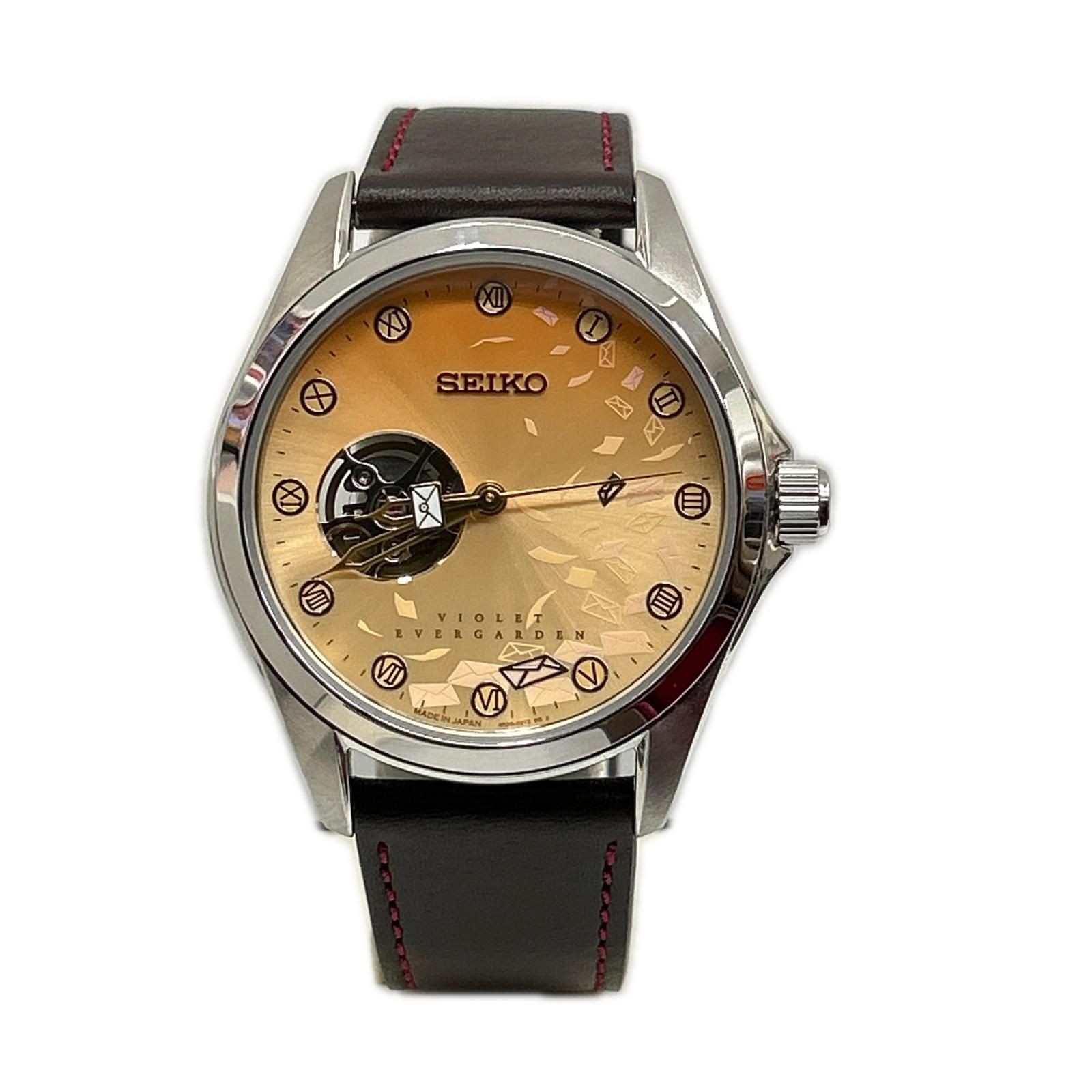 SEIKO 4R38-02P0 Violet Evergarden Automatic 40mm Ligh… - Gem