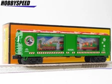 MTH RAILKING CHRISTMAS TRAIN OPERATING ACTION CAR #122525 O GAUGE 30-79734 NEW