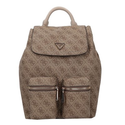 Guess Manhattan II City Rucksack 33cm #GUE-HWSG71_18310 (latte logo)