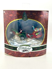 2001 Christmas Holiday Hot Wheels Santa Toy Snow Roadster Mattel