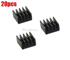 20Pcs 8.8X8.8X5MM Heat Sink Heatsink Color Black Mini Ic New ml