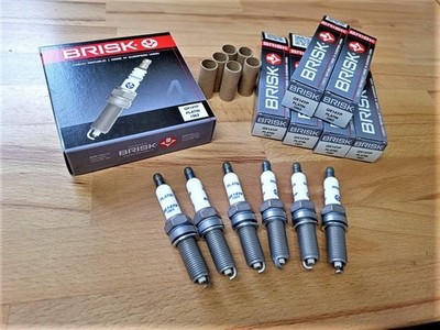 6x BRISK QX14YP Platinum Spark Plugs fit: Mercedes CLC 2.5/3.5 V6 - 2008 to 2011