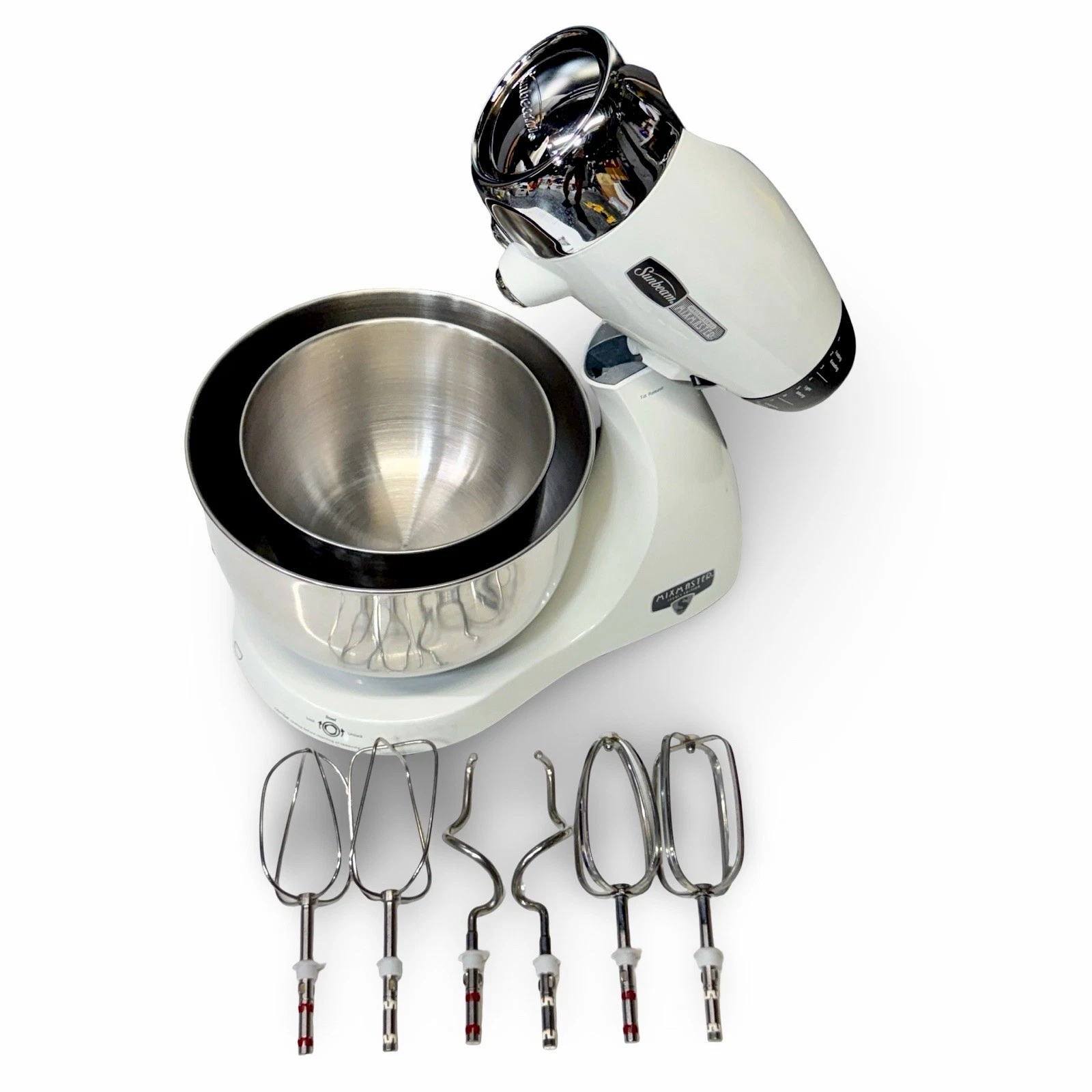 Sunbeam Mixmaster Heritage Series Stand Mixer Model 2346 Tested Works Perfectly
Opens in a new windo
