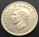 Rare 1939 1 Dollar Canada, Double HP, Obvious to the eye excellent condition