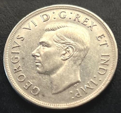 Rare 1939 1 Dollar Canada, Double HP, Obvious to the eye excellent condition