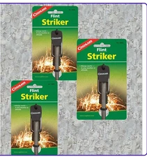 3 Pack Coghlan's Flint Striker Ferrocerium Fire Starter-Hunting-Camping-Survival