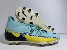 Nike Phantom Gt2 Club Df Fg/Mg Glacier Ice-Black Sz 11.5 [DC0819-407]