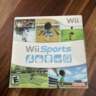 Nintendo Wii 2006 Sports Game W/ Cardboard Sleeve and Manual Tested Working