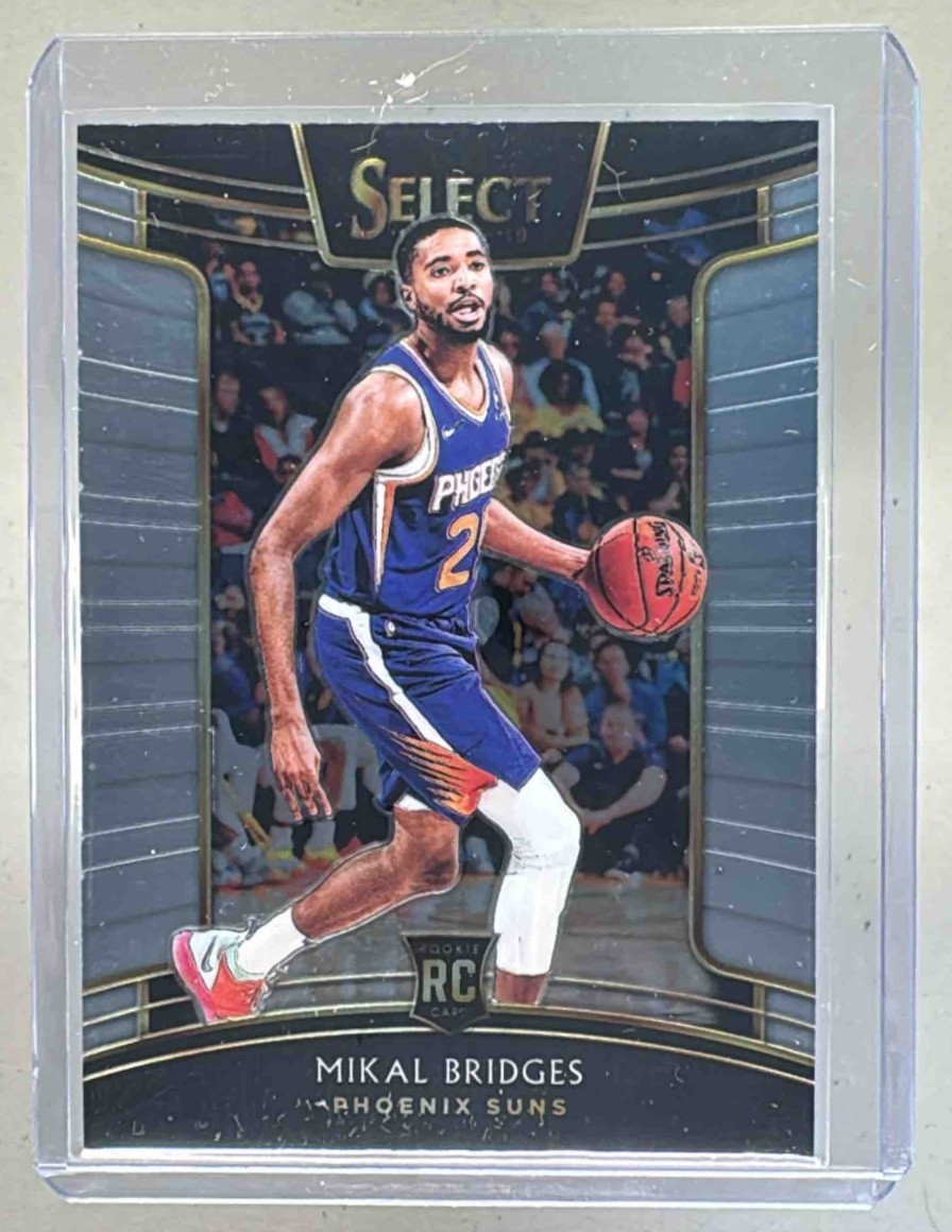 Mikal Bridges 2018 Panini Select #95 Rookie RC Concourse