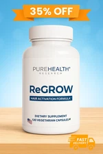 ReGrow Hair Growth Supplement Biotin & Collagen | Prevent Hair Loss Support