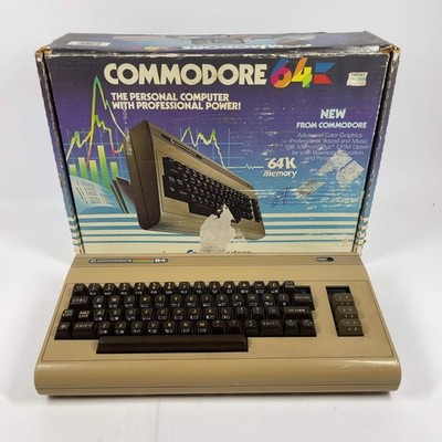 Broken Commodore 64 Personal Computer C64 Powers on No Video Read