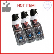Falcon Compressed Gas 152a Disposable Cleaning Duster 3 Count, 10 oz. Can DPS