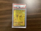Pokemon Mega Charizard X ex Gold 130/094 Phantasmal Flames (English) PSA 8