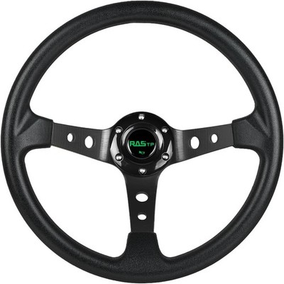 RASTP Universal Racing Steering Wheel,Drifting Deep Dish Steering Wheel 13.8 /