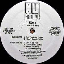 Ize 1 - HoUsE Trix (12") (Near Mint (NM or M-)) - 4142956905