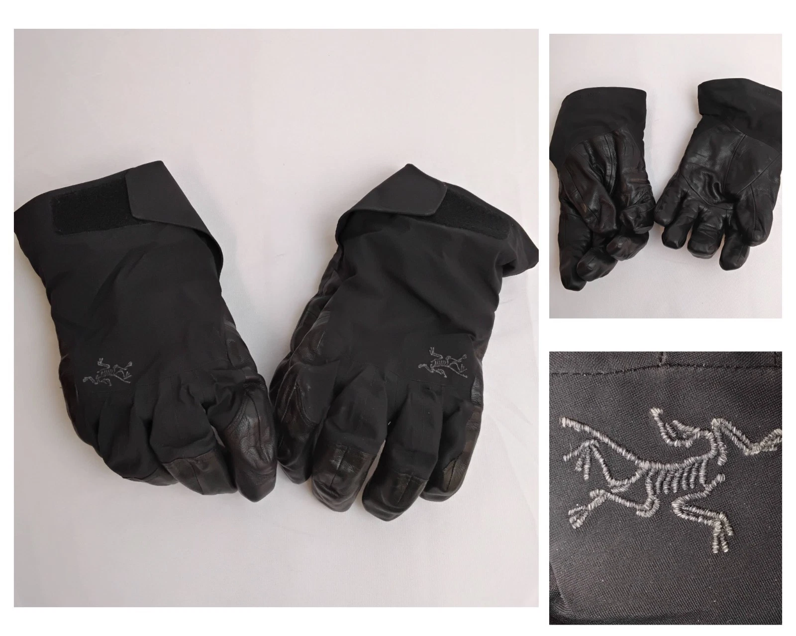 Arc'teryx Gore-Tex Gloves Size M (Tags Removed) Black Leather Palms #J5524
Opens in a new window or