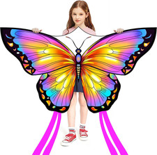 Butterfly Kites for Kids  Adults,55" X 28" Large Beginner Kite for Kids Ages 4-