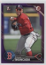 2016 Bowman Prospects Purple 21/250 Yoan Moncada #BP148 01i1