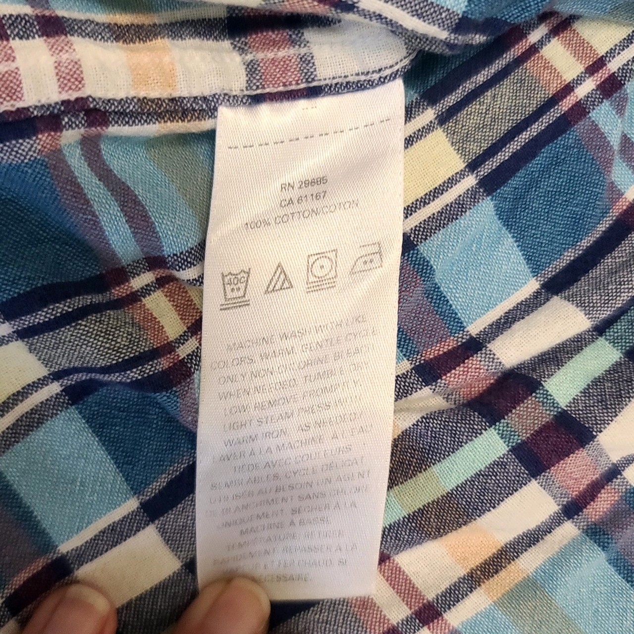 Pendleton Woolen Mills Multicolor Plaid Short-Sle… - image 8