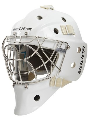 Bauer Profile 940 Torwartmaske mit zert Cat-Eye Gitter weiss