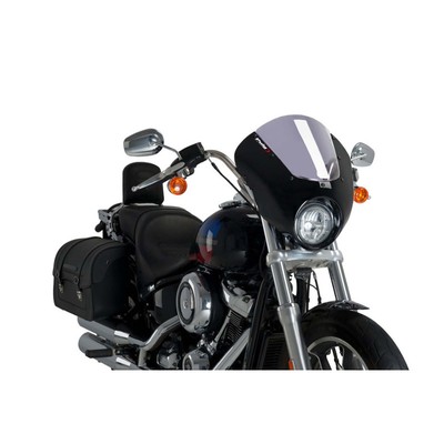 Puig DARK NIGHT HALBVERKLEIDUNG WINDSCHILD FÜR HARLEY D. SOFTAIL LOW RIDER FXLR 18-20