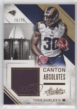 2016 Panini Absolute Canton Absolute Jerseys 76/99 Todd Gurley II #19 7l6