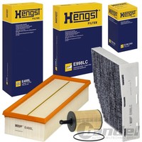 Hengst Inspektionspaket Passend FüR A3 8P Q3 Golf 5 6 Passat B6 Touran Caddy