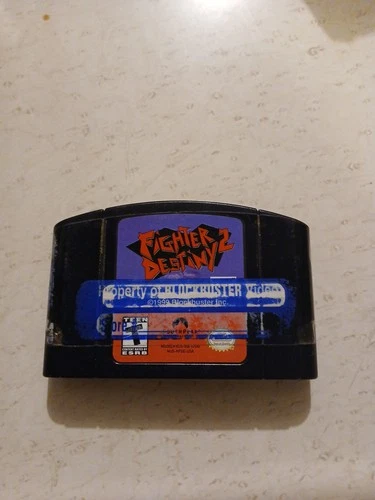 Fighter Destiny 2 N64 Nintendo 64 2000 Authentic Tested Super Fun Rare