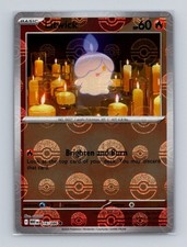 Litwick 016 2025 Pokemon S&V White Flare Poke Ball Reverse Holo Rare Card NM+