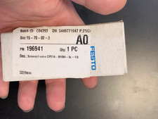 FESTO CPE14-M1BH-5/3GS-1/8 196938 Air Solenoid Valve New