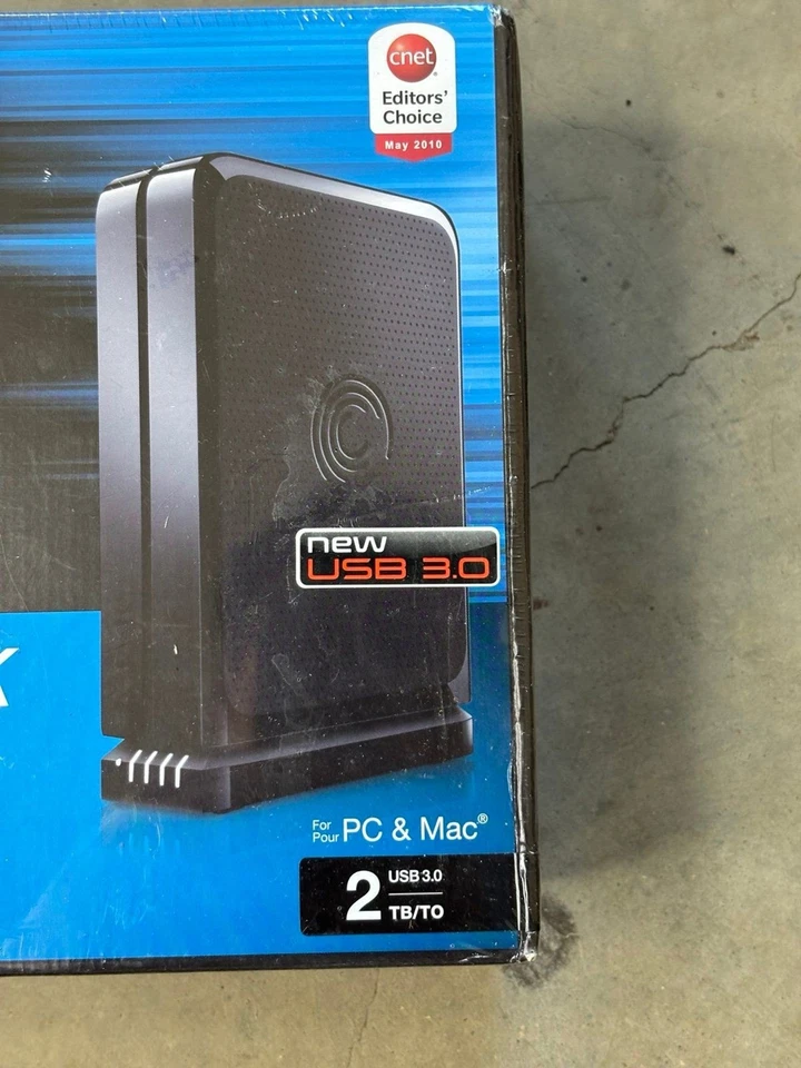 New Seagate FreeAgent GoFlex Desk 2TB USB 3.0 9ZQ2N1-570 External Hard Drive - Image 3 of 4