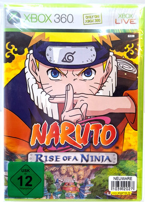 Naruto Rise of a Ninja - Microsoft Xbox 360 - Ubisoft - USK12 (OVP)