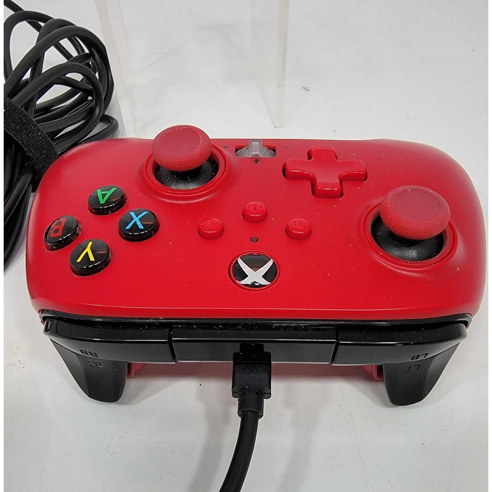 PowerA Enhanced Wired Controller for Xbox Series X/S - Red (XBGP0008-01)  - Image 3 of 4